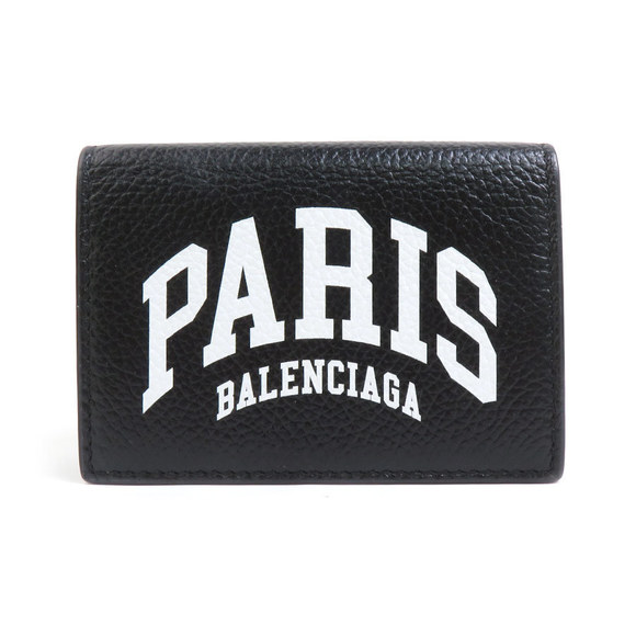 Balenciaga Leather Black Tri Wallet - Picture 1 of 5